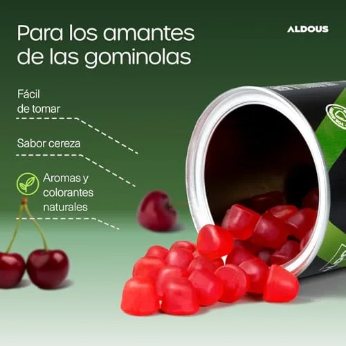 Aldous Bio ▫️ 120 Probióticos em Gomas Kids+ com Vitamina C - Sabor a Cereja - Flora intestinal 5