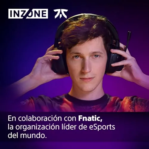 Sony ▫️ INZONE H5 - Auscultadores sem fios para jogos, som espacial 360º para jogos, ajuste confortável, 28 horas de autonomia da bateria, baixa latência, microfone compatível com IA, PC e PS5 2