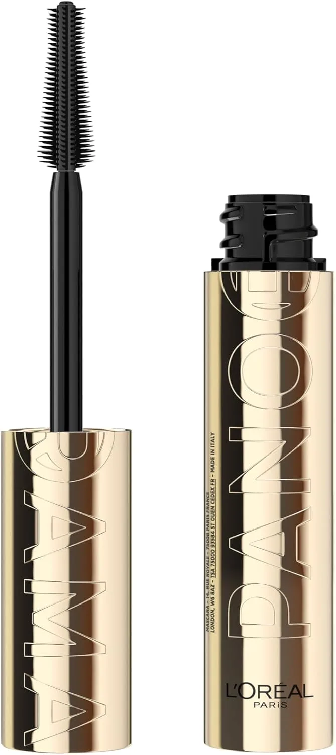 L'Oreal Paris ▫️ L'Oréal Paris Rímel Panorama, Cílios com Volume Panorâmico, Cor: Preto | Escova Panorâmica para um Volume de 360º, para Todos os Tipos de Cílios, Até 24 Horas de Durabilidade, Volume Million Lashes