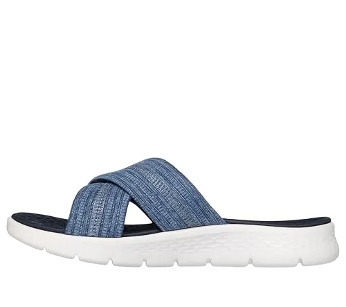 Skechers ▫️ On-the-go Go Walk Flex Sandal - Impressed Sandálias deslizantes para mulher 6