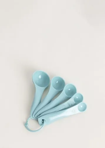 CREATE ▫️ /Conjunto de utensílios azul e madeira / 11 utensílios, silicone e madeira de faia, sem BPA, resistentes ao calor até 230 °C 7
