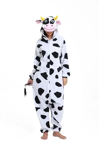 BGOKTA ▫️ Pijamas com Motivos de Animais para Mulher, Fatos de Cosplay para Adultos, Pijama de Girafa de Corpo Inteiro, lty48-2 2