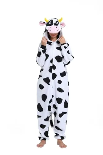 BGOKTA ▫️ Pijamas com Motivos de Animais para Mulher, Fatos de Cosplay para Adultos, Pijama de Girafa de Corpo Inteiro, lty48-2 3