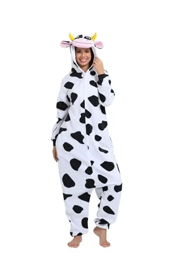 BGOKTA ▫️ Pijamas com Motivos de Animais para Mulher, Fatos de Cosplay para Adultos, Pijama de Girafa de Corpo Inteiro, lty48-2 4