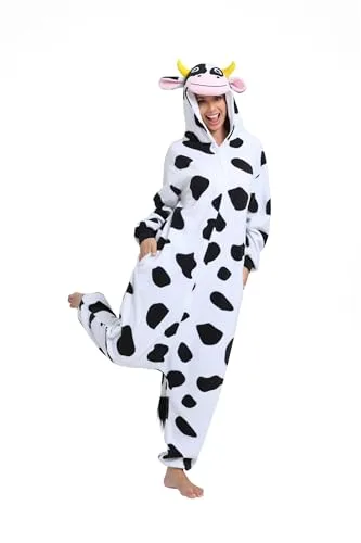 BGOKTA ▫️ Pijamas com Motivos de Animais para Mulher, Fatos de Cosplay para Adultos, Pijama de Girafa de Corpo Inteiro, lty48-2 5