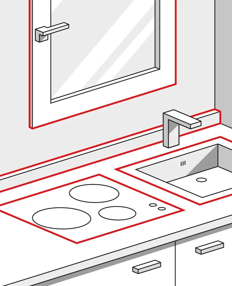 fischer ▫️ Solução Total Cristal 290 ml | Flexível e com baixa perda | Adesão duradoura em vários materiais | Utilização na construção e na indústria | Transparente, resistente à humidade e pintável 6