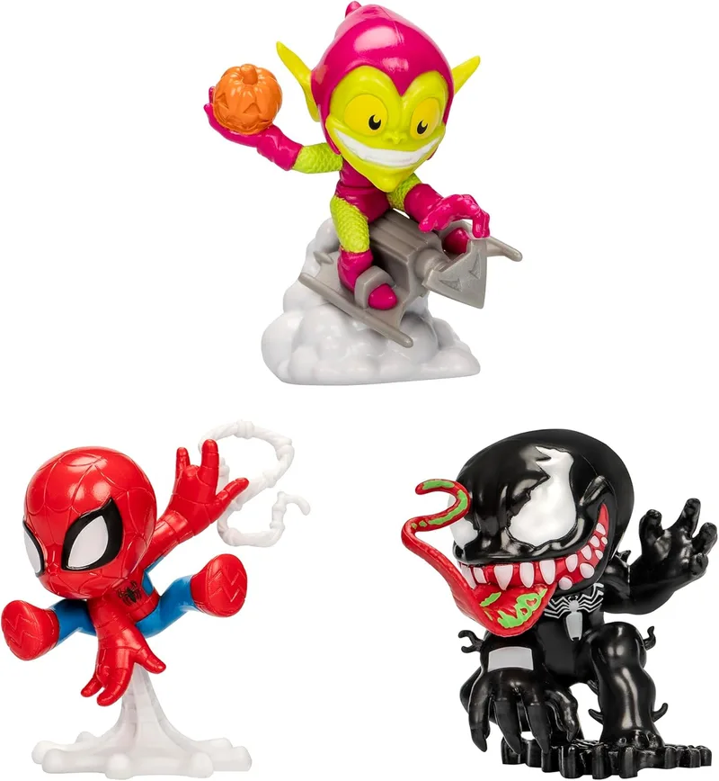 Hasbro ▫️ Spider-Man Marvel Mighty-Verse Collection Series - 1 Multipack - 6 Action Figures