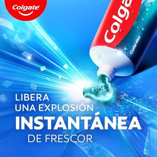 Colgate ▫️ Max White Cristais Brancos, Pasta de dentes branqueadora, 12 x 75 ml 5