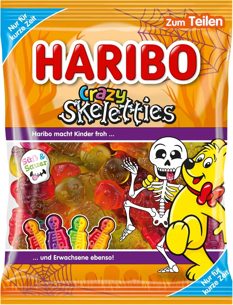 HARIBO ▫️ CRAZY SKELETTIES 160 g