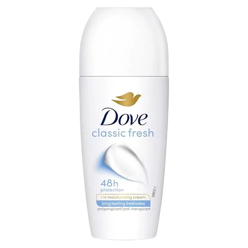 Dove ▫️ Desodorizante Roll-On Proteção 48 horas Cuidado Essencial Classic 50 ml x 6 2