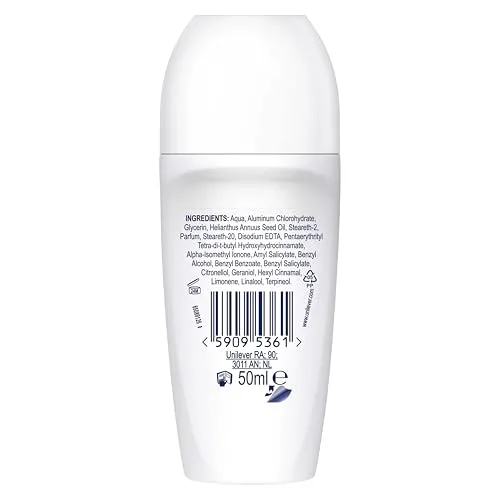 Dove ▫️ Desodorizante Roll-On Proteção 48 horas Cuidado Essencial Classic 50 ml x 6 3