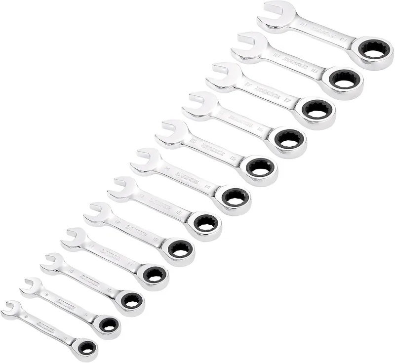 Draper ▫️ 27931 HI-TORQ - Conjunto de chaves combinadas métricas (12 peças)
