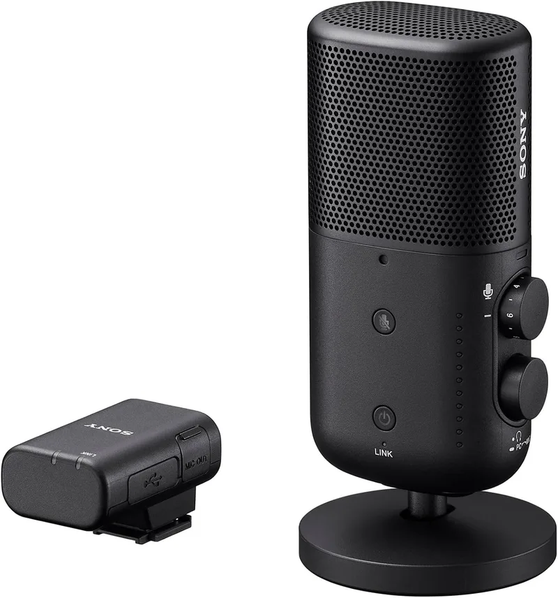 Sony ▫️ ECM-S1 Microfone sem fios para streaming