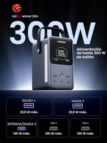 UGREEN ▫️ Power Bank 300 W, 48 000 mAh, carregamento rápido portátil 2