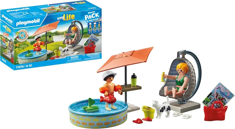 PLAYMOBIL ▫️ 71476 Mamã e filho com armário de cabeceira suspenso