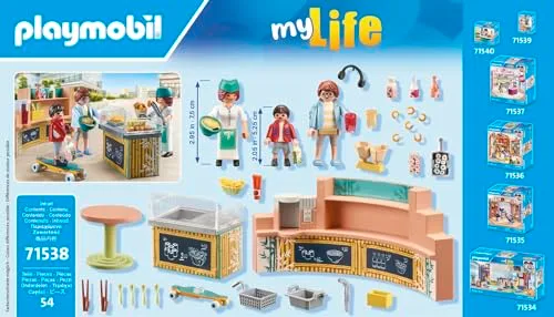 PLAYMOBIL ▫️ myLife 71534 Loja de moda, uma experiência de compras emocionante na loja de moda, que inclui caixa registadora, vitrina e muitas peças de roupa; brinquedos para crianças a partir dos 5 anos 5