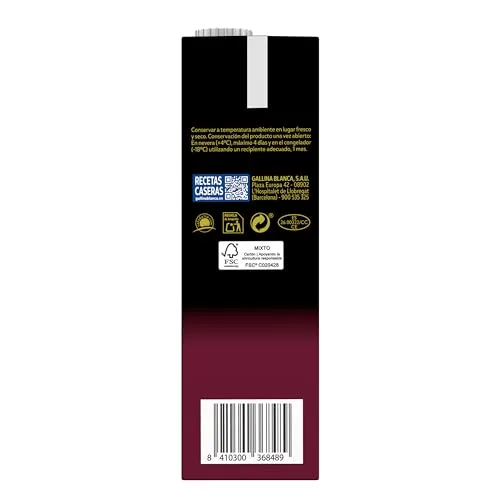 Gallina Blanca ▫️ Caldo Gourmet de Frango com Presunto Ibérico 100% Natural 1 L 4