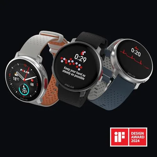 Polar ▫️ Vantage V3 – Relógio multidesportivo com GPS e ecrã AMOLED 6