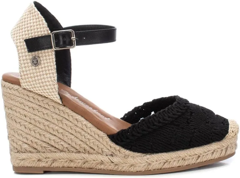 XTI ▫️ Sandálias de cunha para mulher - Sapatos confortáveis e versáteis - Moda casual