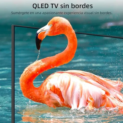 CHiQ ▫️ U55QG7V - Smart TV de 55 polegadas com ecrã QLED, UHD, Dolby Vision HDR10, compatível com Alexa, Assistente do Google, BT 5.0, HDMI 2.0, USB 2.0, H.264, H.265, modelo preto de 2023 5