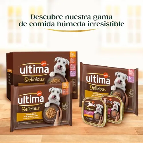 ultima ▫️ Fit & Delicious para Cães - Mini patê em pote, Sabor de Boi - Caixa de 22 x 150 g 6