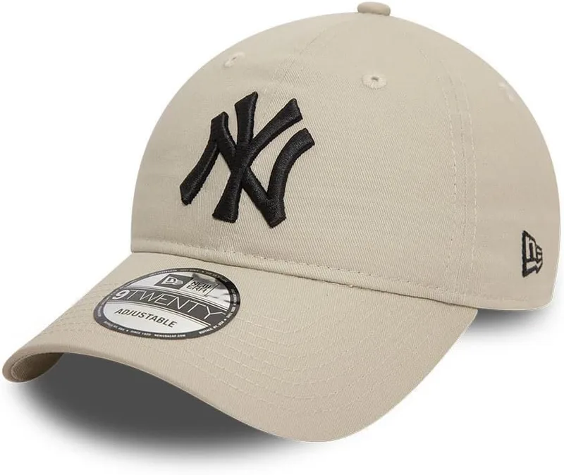 New Era ▫️ Boné de basebol MLB League Essential Boné ajustável 9Twenty NY LA