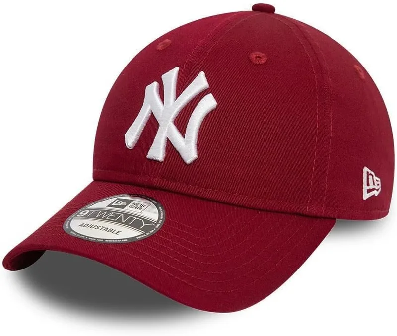 New Era ▫️ Boné de basebol MLB League Essential Boné ajustável 9Twenty NY LA