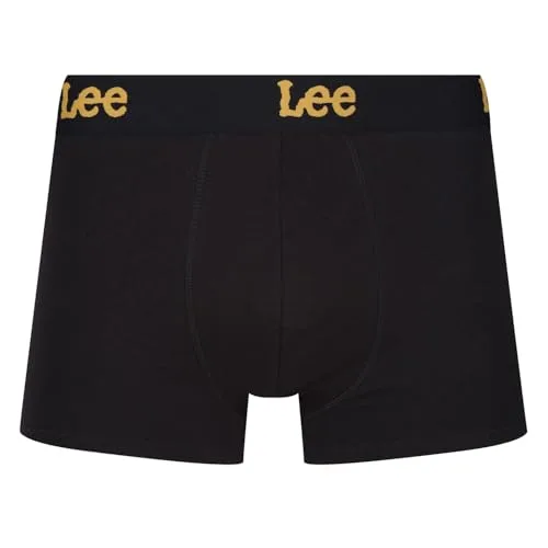 Lee ▫️ Leia Cuecas Boxer de Algodão para Homem | Conjunto de Boxers para Homem, Roupa Interior Masculina Confortável e Respirável | Boxers Masculinos com Cintura Elástica, Roupa Interior para Homem 3