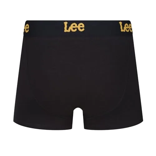 Lee ▫️ Leia Cuecas Boxer de Algodão para Homem | Conjunto de Boxers para Homem, Roupa Interior Masculina Confortável e Respirável | Boxers Masculinos com Cintura Elástica, Roupa Interior para Homem 4