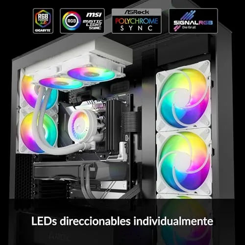 ARCTIC ▫️ Liquid Freezer III 280 A-RGB (branco) - Refrigeração líquida para PC 3
