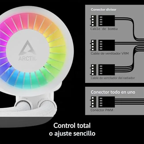 ARCTIC ▫️ Liquid Freezer III 280 A-RGB (branco) - Refrigeração líquida para PC 4