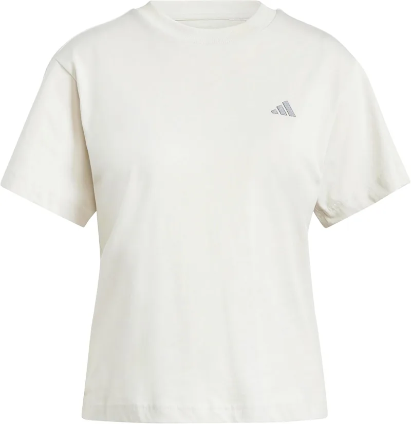 adidas ▫️ T-Shirt com logótipo pequeno Essentials T-Shirt de manga curta para mulher