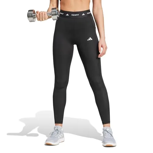 adidas ▫️ Calças de treino compridas Techfit Stash Pocket para mulher 3