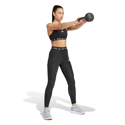 adidas ▫️ Calças de treino compridas Techfit Stash Pocket para mulher 6