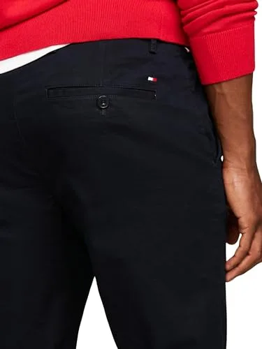 Tommy Hilfiger ▫️ Calças chino para homem, corte justo 3