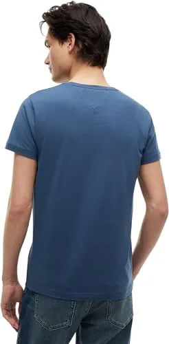 Tommy Hilfiger ▫️ Camiseta de manga curta para homem, elástica, corte justo, com gola redonda 2