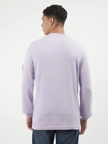 Calvin Klein ▫️ Jeans Camiseta de manga comprida para homem Badge Waffle LS tee Basic 5