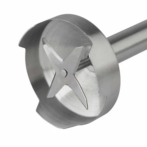 Jata ▫️ JEBT1791 - Batedeira de mão potente de 1500 W, batedeira de braço em aço inoxidável com picador, copo medidor com tampa, 4 lâminas de aço inoxidável, regulador eletrónico e 15 000 RPM 5