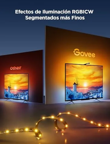 Govee ▫️ TV Backlight 3 Lite, 3,6 m para televisores de 55 a 65 polegadas 4