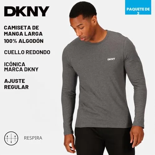 DKNY ▫️ Camisola Warriors para homem (conjunto de 3) 4