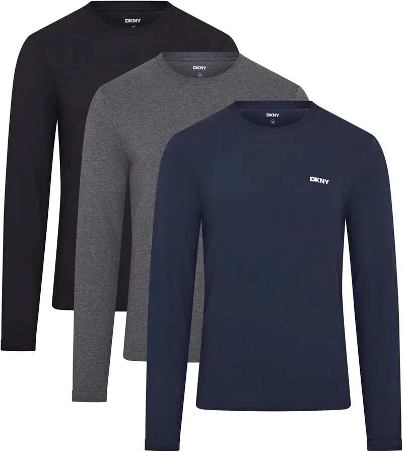 DKNY ▫️ Camisola Warriors para homem (conjunto de 3)