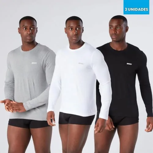 DKNY ▫️ Camisola Warriors para homem (conjunto de 3) 2