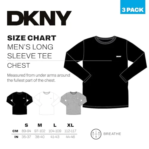 DKNY ▫️ Camisola Warriors para homem (conjunto de 3) 5