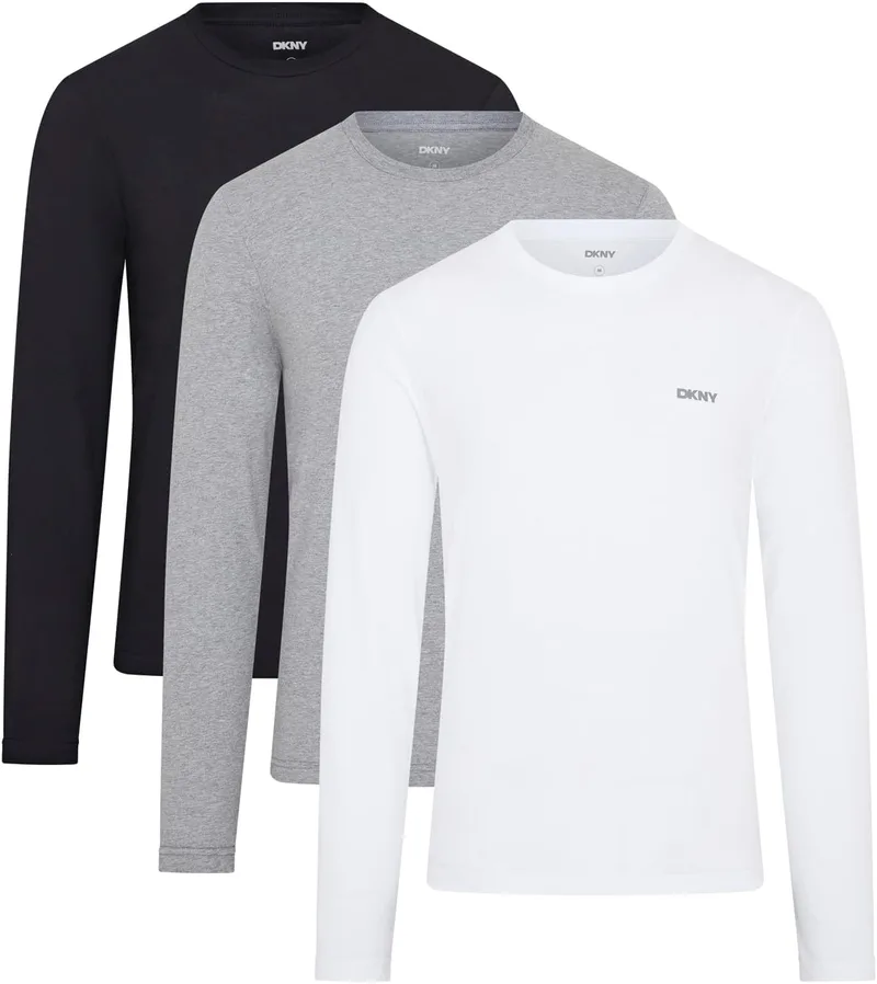 DKNY ▫️ Camisola Warriors para homem (conjunto de 3)