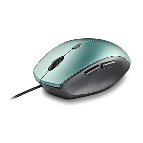NGS ▫️ Moth Ice - Rato ótico com cabo USB e adaptador USB-C incluído 4
