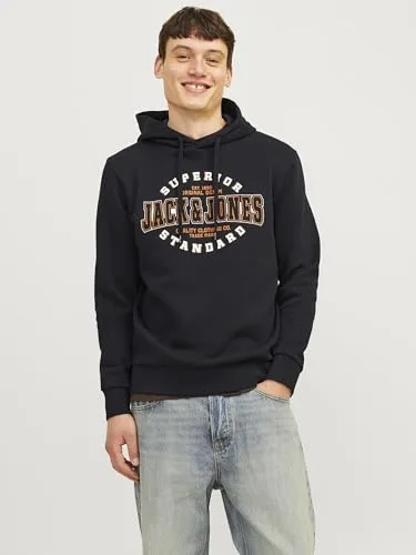 JACK & JONES ▫️ Camisola com capuz com logótipo 2
