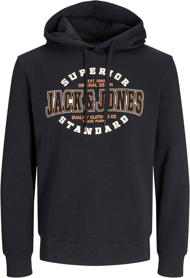JACK & JONES ▫️ Camisola com capuz com logótipo