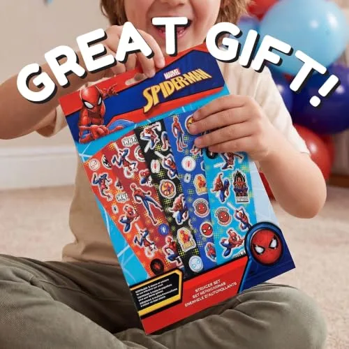 Spiderman ▫️ Conjunto de autocolantes do Homem-Aranha 6
