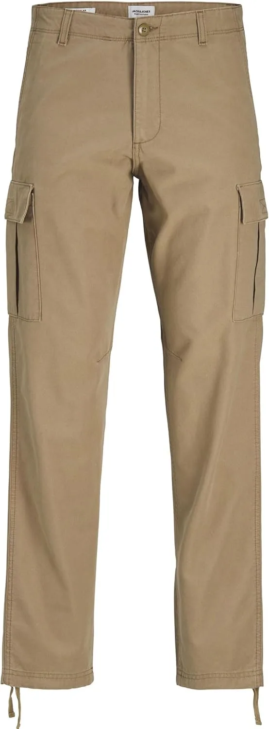 JACK & JONES ▫️ Calças Cargo Calças Cargo de corte largo
