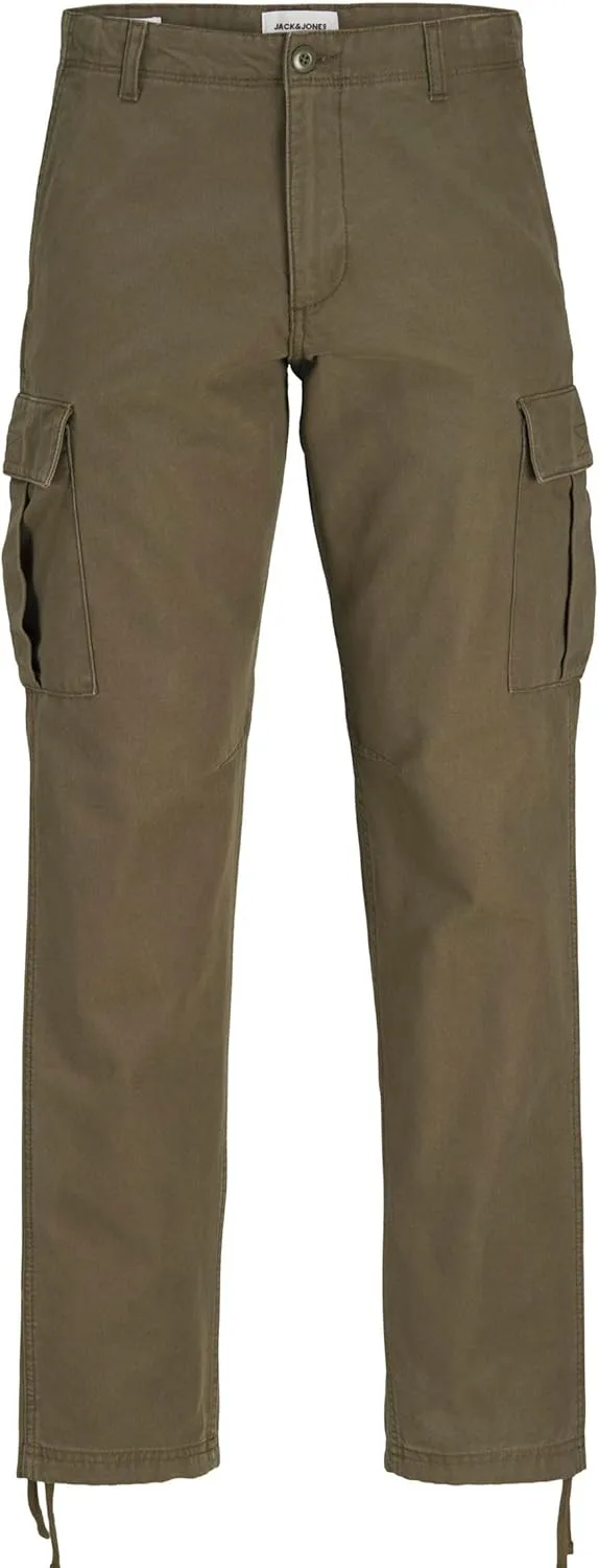 JACK & JONES ▫️ Calças Cargo Calças Cargo de corte largo